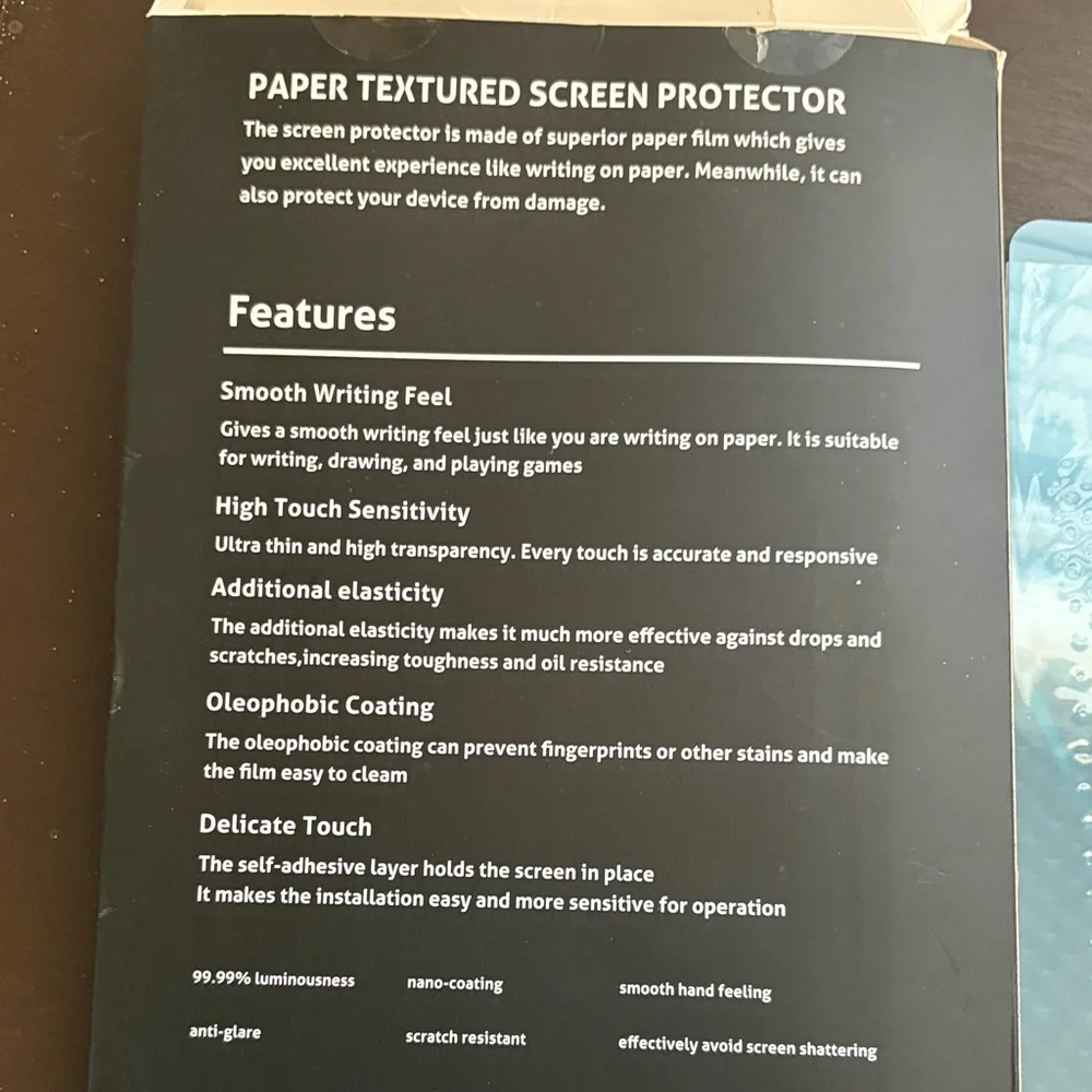 Ailun Paper Textured Screen Protector - Blue